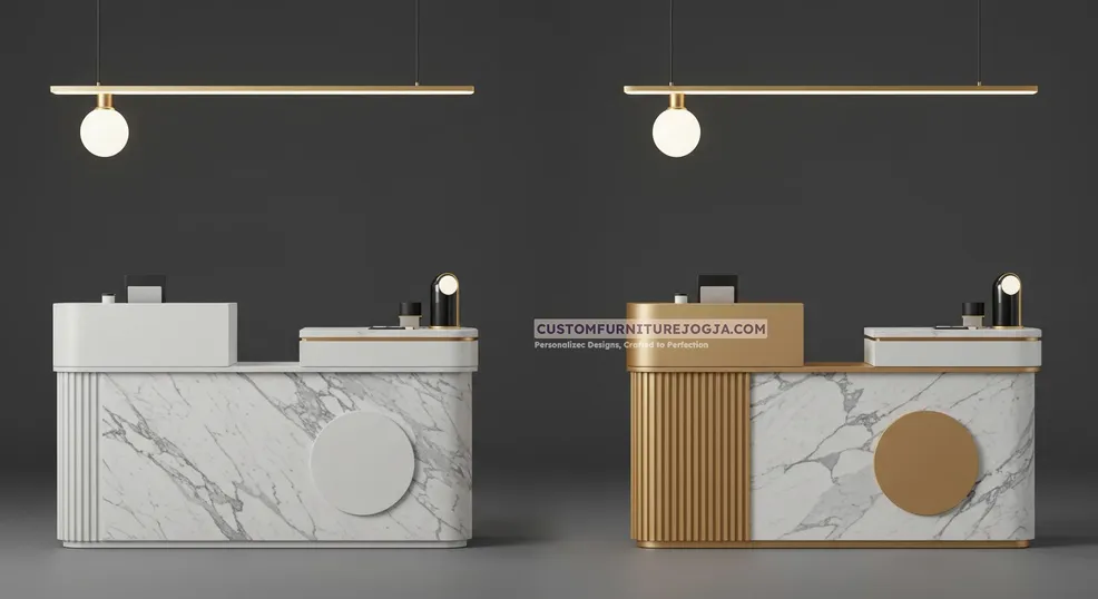 Jasa Pembuatan Meja Kasir Jogja